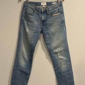 Frame Denim Men's Light Blue Skinny Jeans